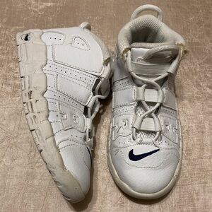 Nike Air More Uptempo White Midnight Navy Size 10C